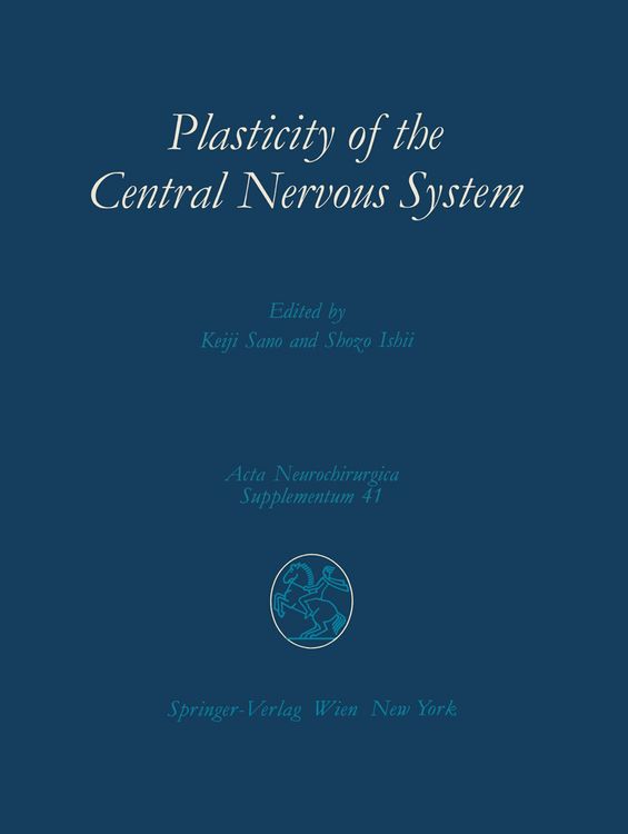 Produktbild: Plasticity of the Central Nervous System