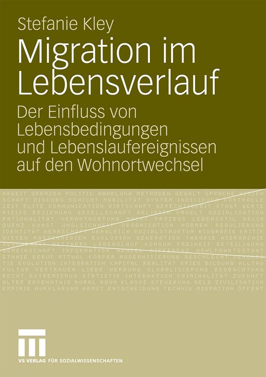 Produktbild: Migration im Lebensverlauf
