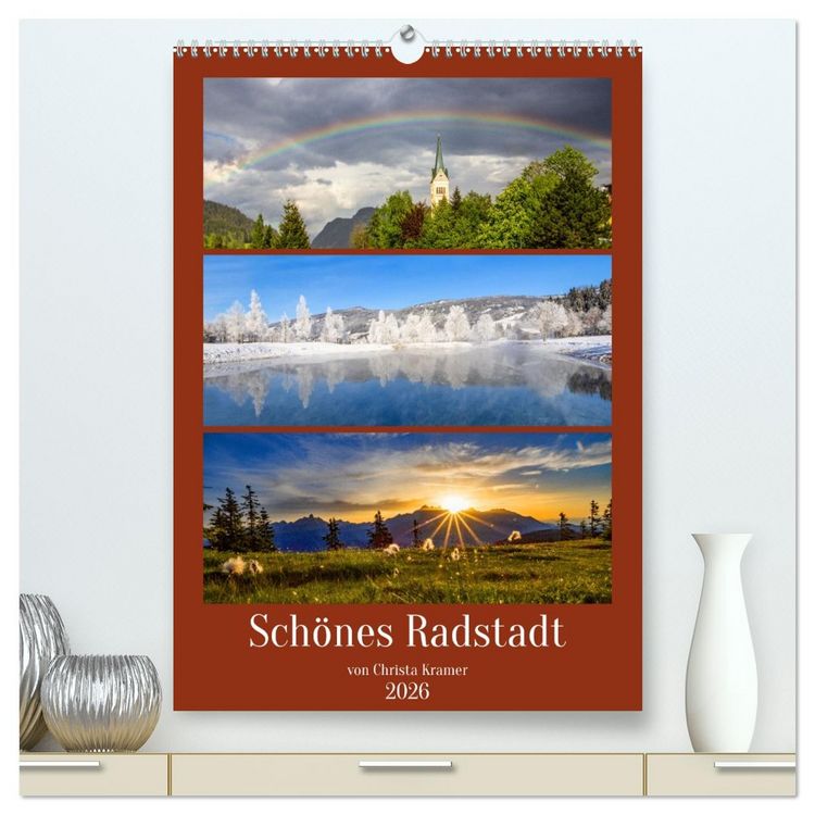 Produktbild: Sch&ouml;nes Radstadt (hochwertiger Premium Wandkalender 2026 DIN A2 hoch), Kunstdruck in Hochglanz