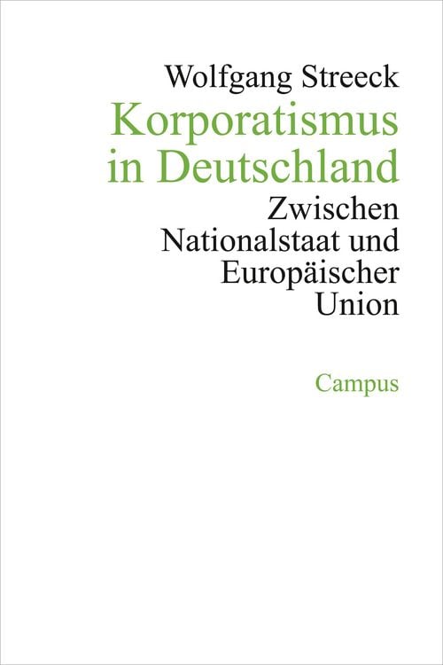 Produktbild: Korporatismus in Deutschland
