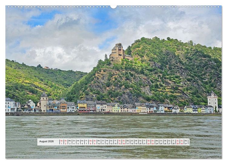 Produktbild: Rechts und links des Rheins. Mit dem Wohnmobil unterwegs. (hochwertiger Premium Wandkalender 2026 DIN A2 quer), Kunstdruck in Hochglanz