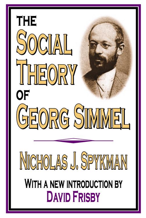 Produktbild: The Social Theory of Georg Simmel