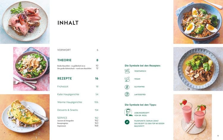 Produktbild: Meine 80 besten Rezepte gegen Bauchfett