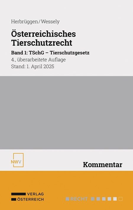 Produktbild: &Ouml;sterreichisches Tierschutzrecht