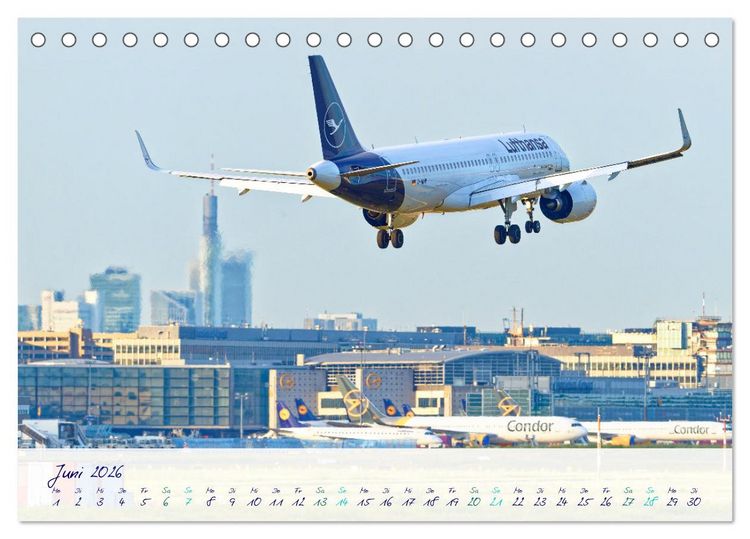 Produktbild: Furioses Frankfurt am Main (Tischkalender 2026 DIN A5 quer), CALVENDO Monatskalender