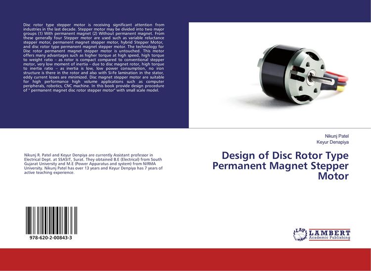 Produktbild: Design of Disc Rotor Type Permanent Magnet Stepper Motor