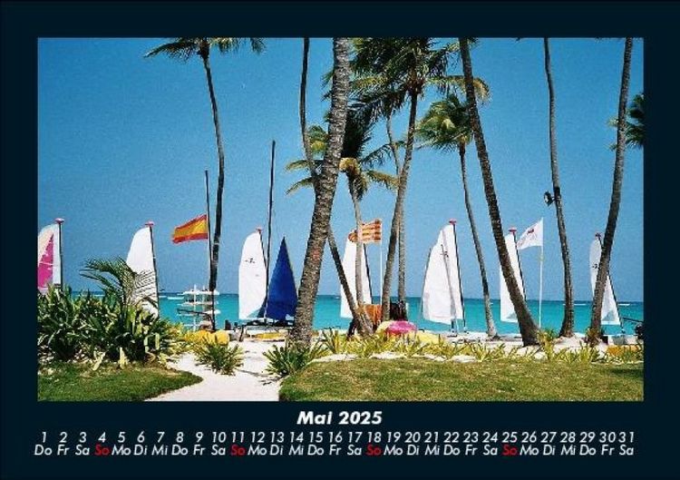 Produktbild: Karibik 2025 Fotokalender DIN A5