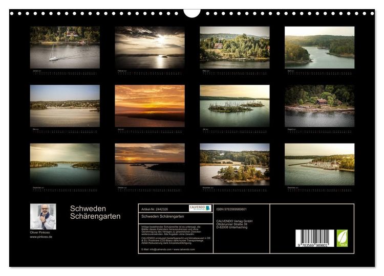 Produktbild: Schweden Sch&auml;rengarten (Wandkalender 2027 DIN A3 quer), CALVENDO Monatskalender