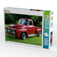 Produktbild: CALVENDO Puzzle FORD F 100 | 1000 Teile Lege-Gr&ouml;&szlig;e 64x48cm Foto-Puzzle f&uuml;r gl&uuml;ckliche Stunden