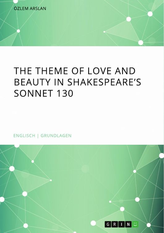 Produktbild: The theme of love and beauty in Shakespeare's Sonnet 130