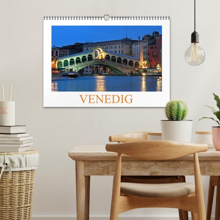 Produktbild: Venedig (Wandkalender 2026 DIN A3 quer), CALVENDO Monatskalender