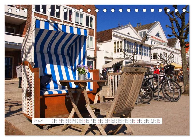 Produktbild: Travem&uuml;nde in der L&uuml;becker Bucht (Tischkalender 2026 DIN A5 quer), CALVENDO Monatskalender