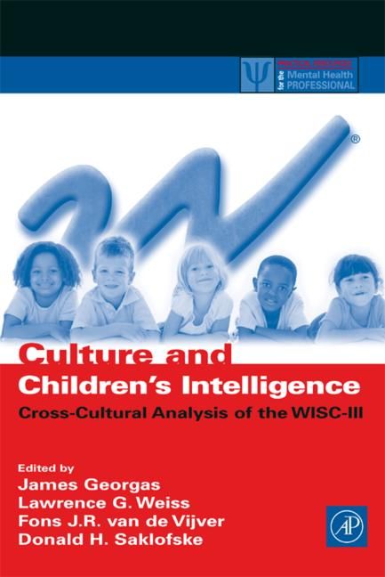 Produktbild: Culture and Children's Intelligence