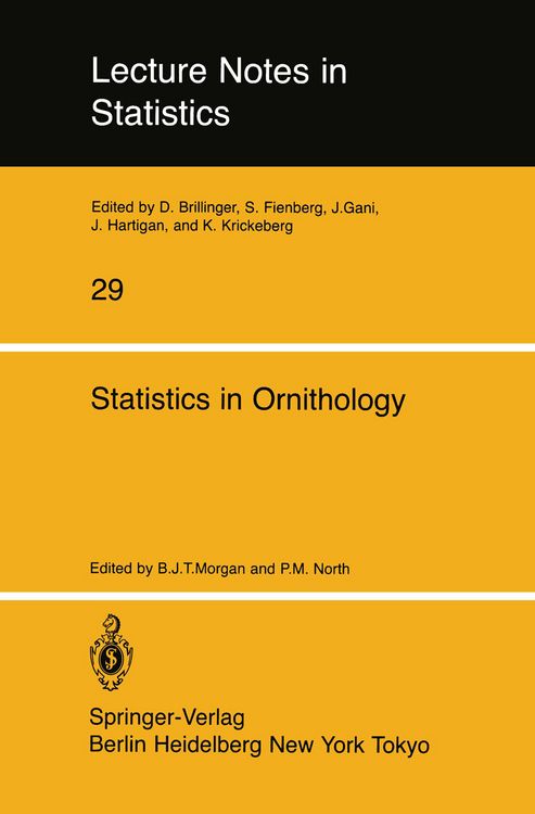 Produktbild: Statistics in Ornithology