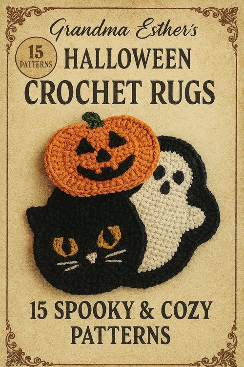 Produktbild: Grandma Esther's Halloween Crochet Rugs