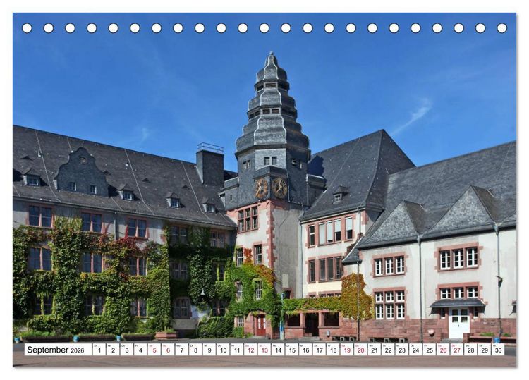 Produktbild: Offenbach am Main von Petrus Bodenstaff (Tischkalender 2026 DIN A5 quer), CALVENDO Monatskalender