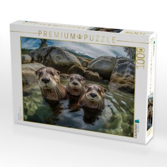 Produktbild: CALVENDO Puzzle Bitte l&auml;cheln | 1000 Teile Lege-Gr&ouml;&szlig;e 64x48cm Foto-Puzzle f&uuml;r gl&uuml;ckliche Stunden