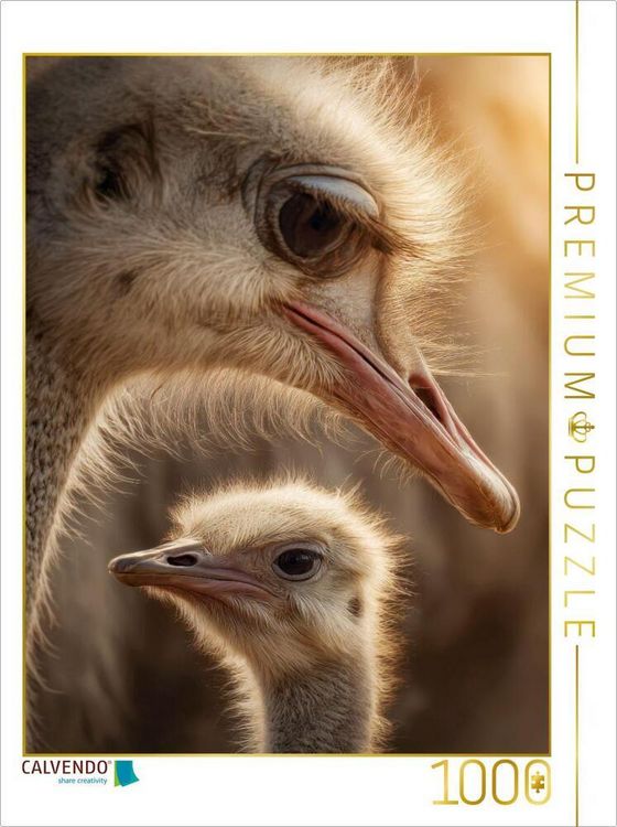 Produktbild: CALVENDO Puzzle Z&auml;rtliche Bindung | 1000 Teile Lege-Gr&ouml;&szlig;e 64x48cm Foto-Puzzle f&uuml;r gl&uuml;ckliche Stunden