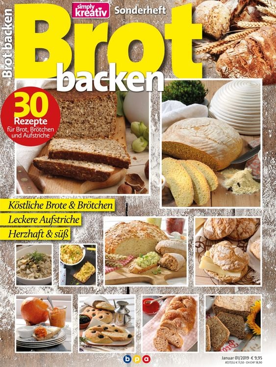 Produktbild: Simply kreativ - Sonderheft &ndash; Brot backen