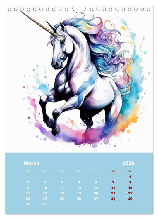 Produktbild: An enchanted world (Wall Calendar 2026 DIN A4 portrait), CALVENDO 12 Month Wall Calendar