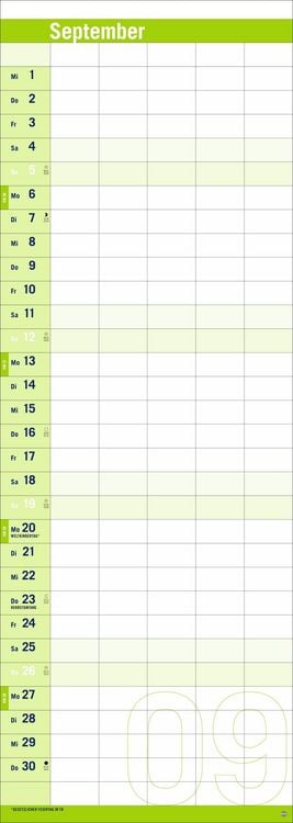 Produktbild: Allround-Familienplaner Vertical Kalender 2027