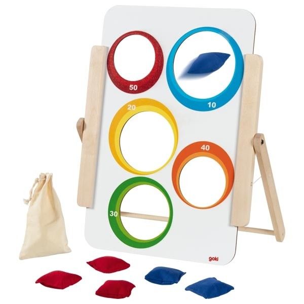 Produktbild: Zielwurfspiel f�r Klein und Gro�, beidseitig bespielbar