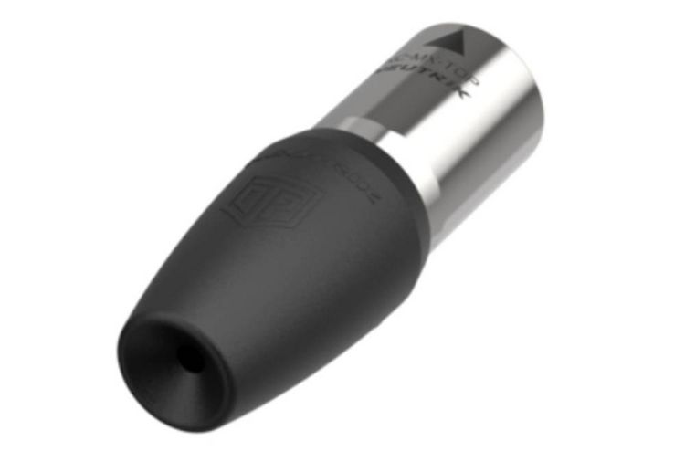 Produktbild: Neutrik NC5MX1-TOP XLR-Steckverbinder Stecker, gerade Polzahl: 5 Schwarz 1St.