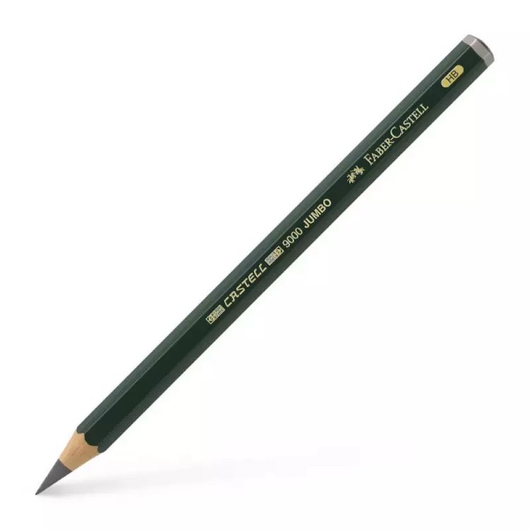 Produktbild: Faber-Castell Bleistift Castell 9000 Jumbo HB