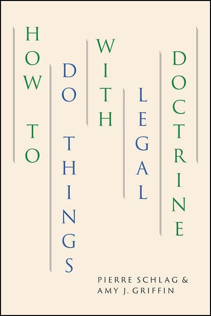 Produktbild: How to Do Things with Legal Doctrine