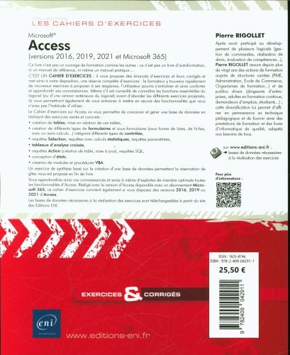 Produktbild: Microsoft Access (versions 2016, 2019, 2021 et Microsoft 365)