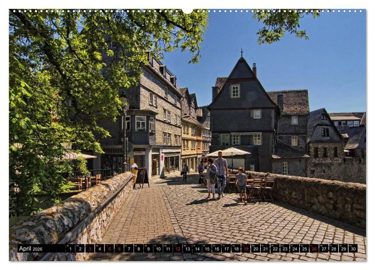 Produktbild: Stadtansichten Wetzlar, die historische Altstadt (hochwertiger Premium Wandkalender 2026 DIN A2 quer), Kunstdruck in Hochglanz