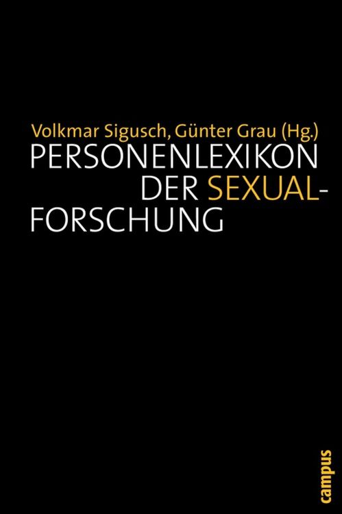 Produktbild: Personenlexikon der Sexualforschung