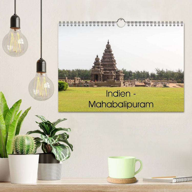 Produktbild: Indien - Mahabalipuram (Wandkalender 2026 DIN A4 quer), CALVENDO Monatskalender
