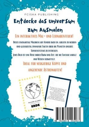 Produktbild: Mein Planeten Malbuch