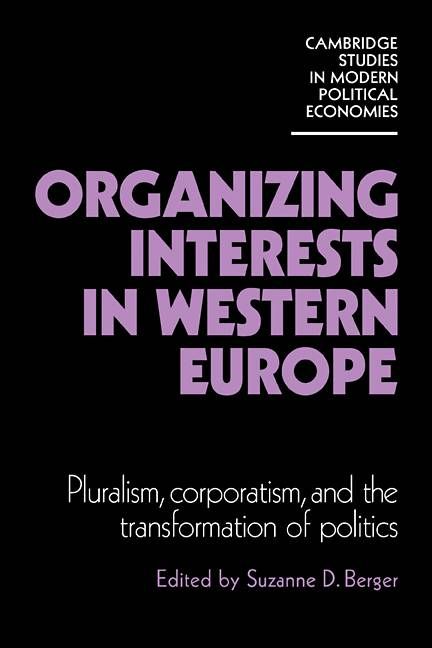 Produktbild: Organizing Interests in Western Europe