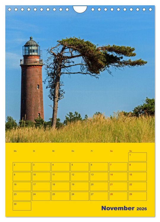 Produktbild: Sehnsucht nach Meer - Ostsee (Wandkalender 2026 DIN A4 hoch), CALVENDO Monatskalender