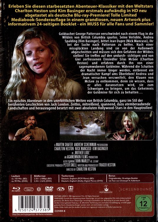 Produktbild: Goldfieber - Kinofassung (Limited Mediabook Cover B mit Blu-ray+DVD+Booklet, neues Master, auf 500 St&uuml;ck limitiert)