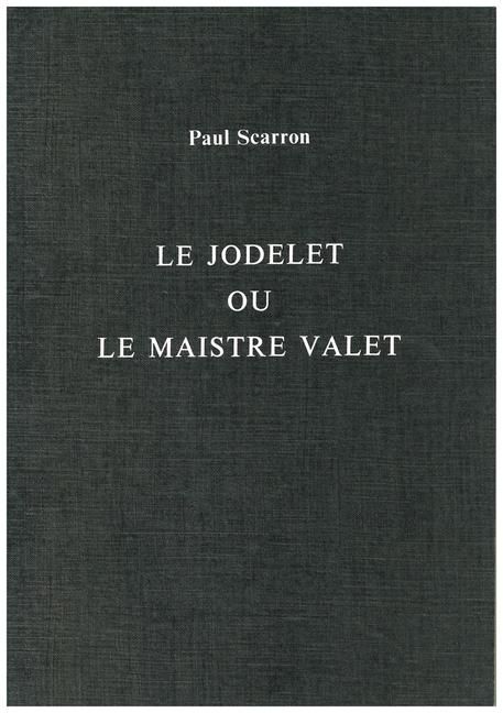 Produktbild: Le Jodelet ou le Maistre Valet