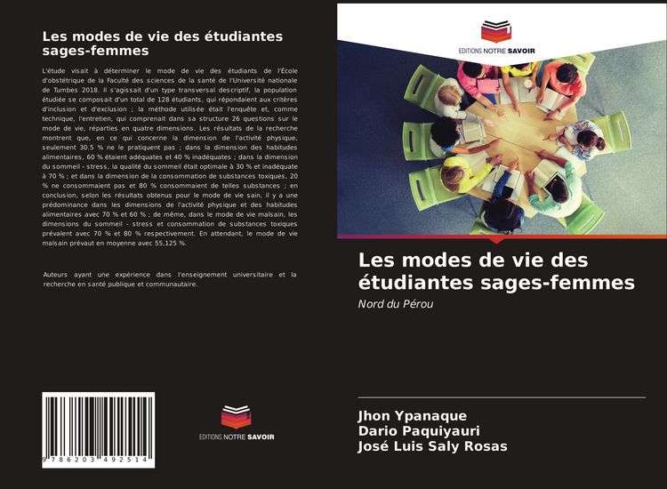 Produktbild: Les modes de vie des &eacute;tudiantes sages-femmes