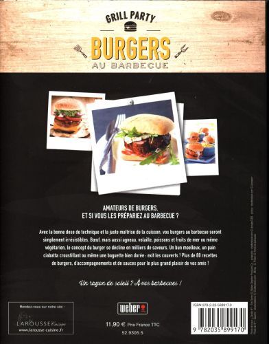 Produktbild: Weber Burgers