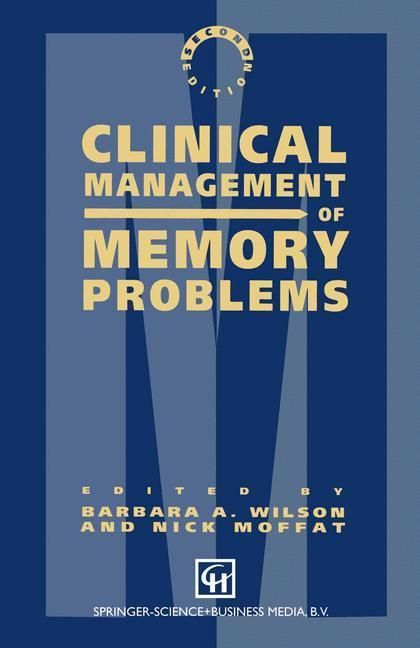 Produktbild: Clinical Management of Memory Problems