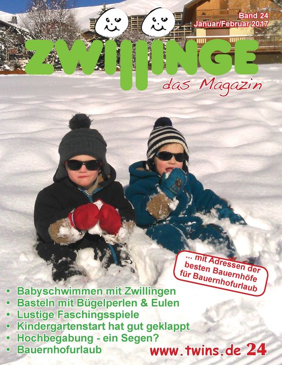 Produktbild: Zwillinge das Magazin Jan./Feb. 2017