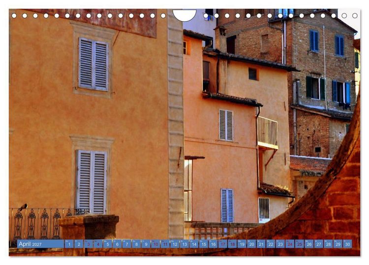 Produktbild: Siena - Stadt des legend&auml;ren Palio (Wandkalender 2027 DIN A4 quer), CALVENDO Monatskalender