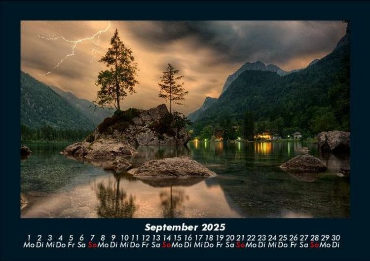 Produktbild: Berge 2025 Fotokalender DIN A5