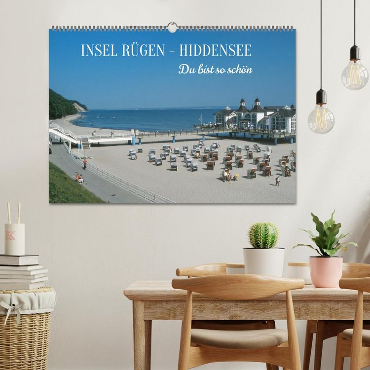 Produktbild: INSEL R&Uuml;GEN - HIDDENSEE. Du bist so sch&ouml;n. (Wandkalender 2026 DIN A2 quer), CALVENDO Monatskalender