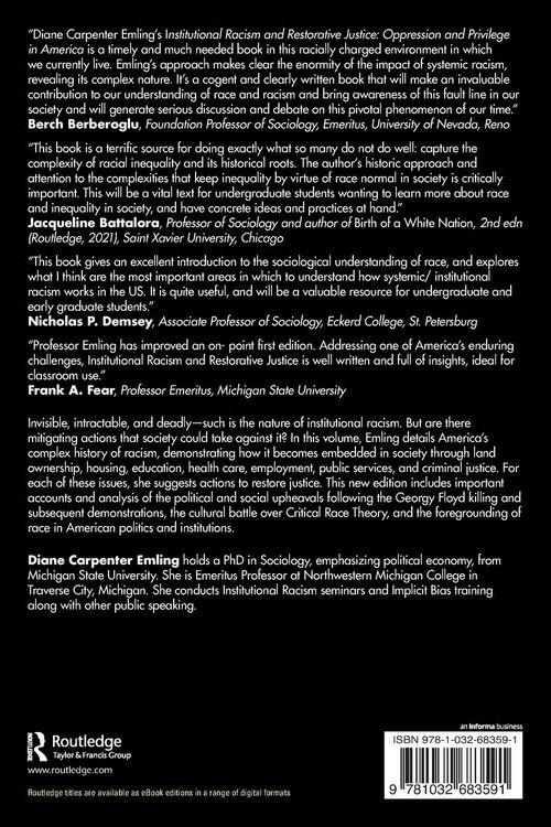 Produktbild: Institutional Racism and Restorative Justice