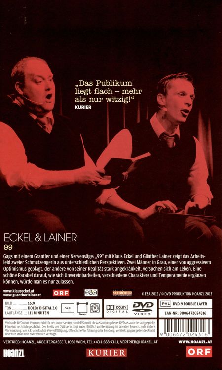 Produktbild: Eckel & Lainer - 99 (Best of Kabarett # 121)