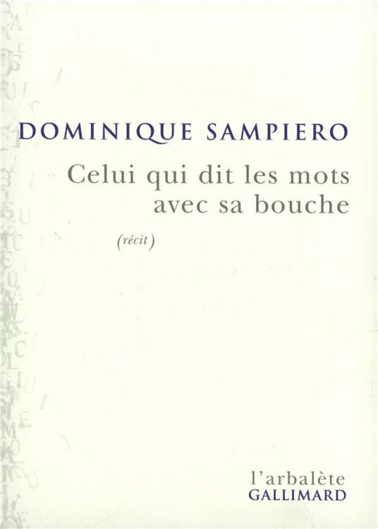 Produktbild: Celui qui dit les mots avec sa bouche