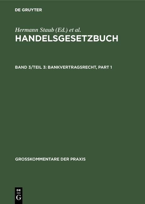 Produktbild: Bankvertragsrecht