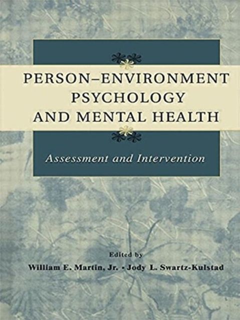 Produktbild: Person-Environment Psychology and Mental Health